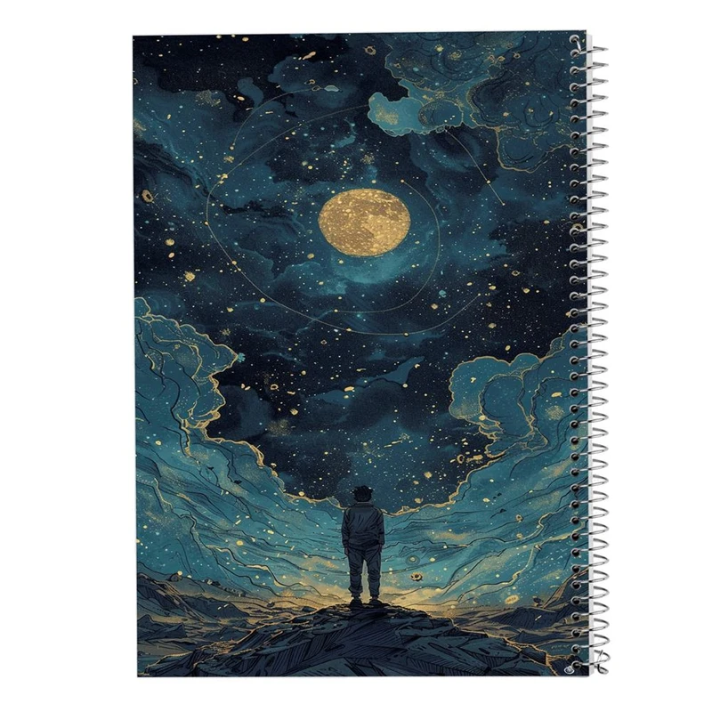 دفتر نقاشی 50 برگ مدوپد مدل ماه کد DF15495