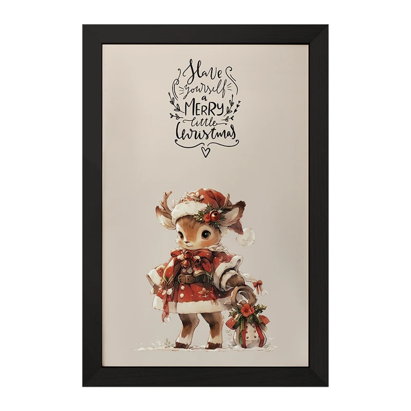 تابلو خندالو مدل کریسمس (Christmas) کد F5165