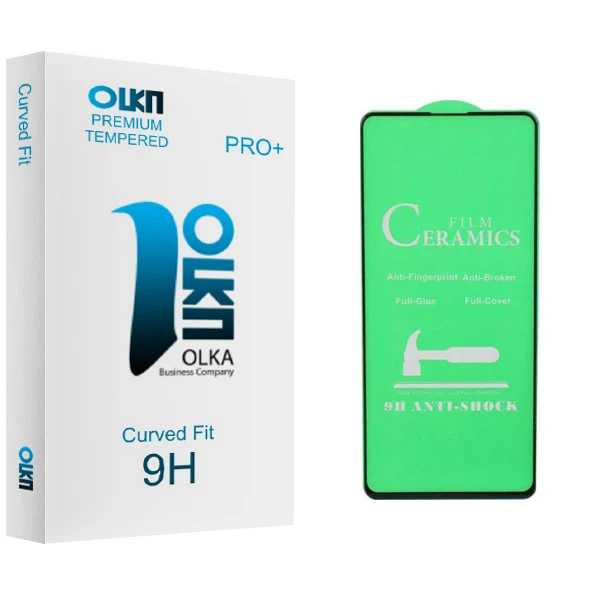 محافظ صفحه نمایش سرامیکی الکا مدل Premium glass مناسب برای گوشی موبایل سامسونگ Galaxy A71/A81/A91/S10 LITE/NOTE10 LITE
