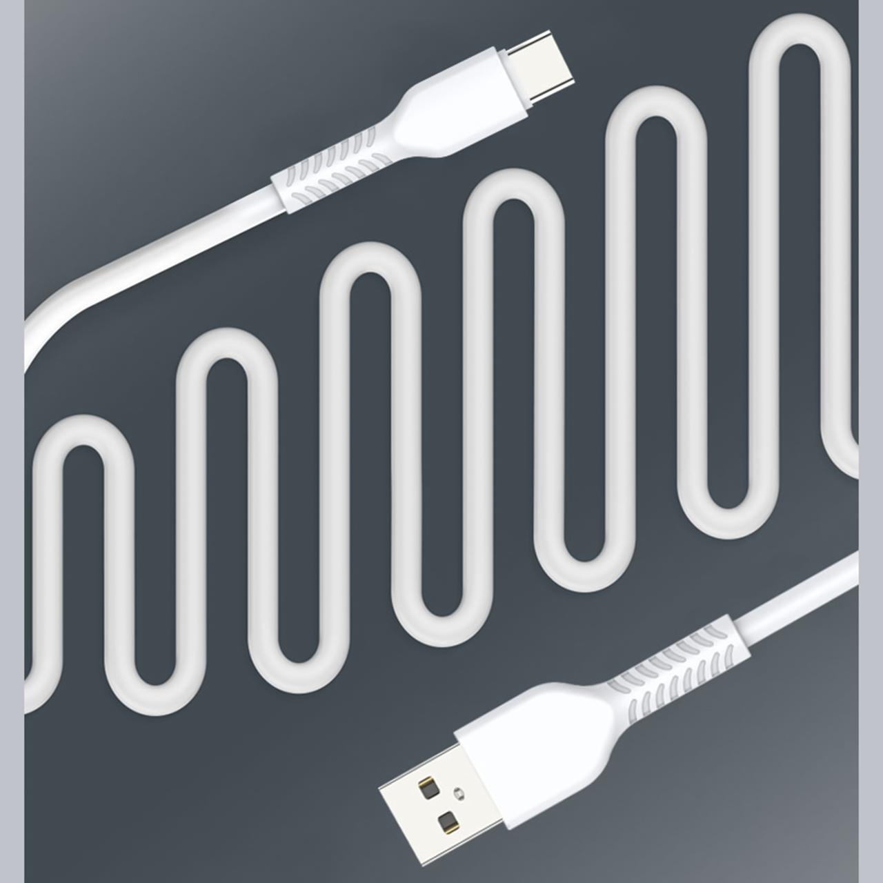 کابل تبدیل USB به USB-C پاواریال مدل PA-DC123 طول 1 متر