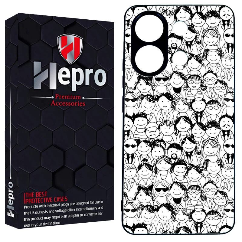 کاور هپرو طرح فانتزی مدل TPU مناسب برای گوشی موبایل شیائومی REDMI NOTE 13 4G
