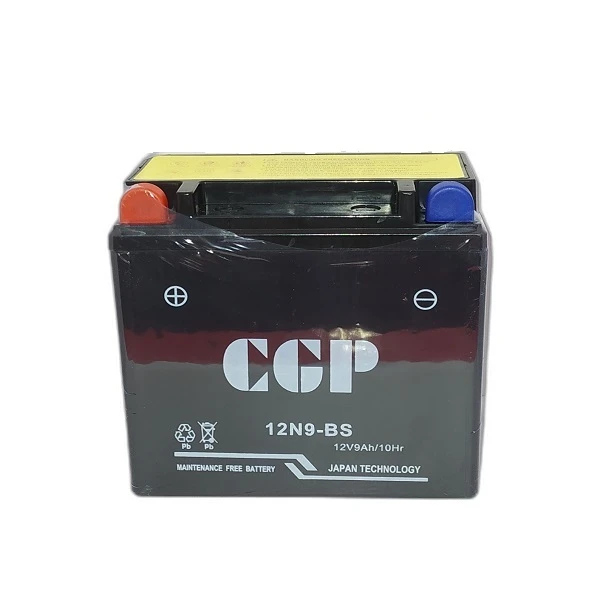 باتری موتورسیکلت سی جی پی مدل 12 V 9 A مناسب برای هوندا 125