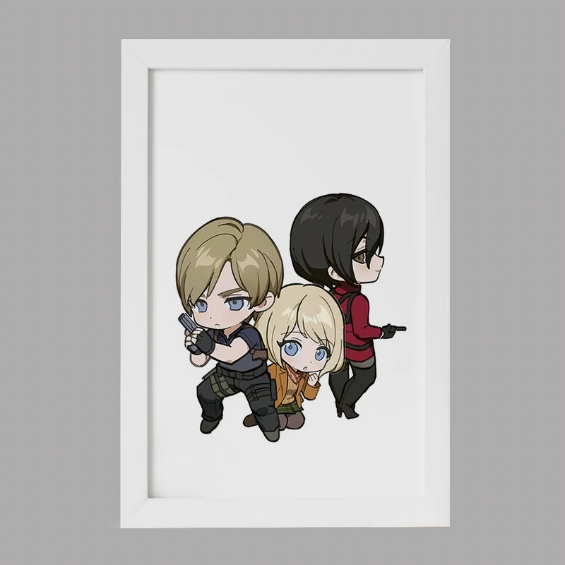 تابلو خندالو مدل بازی رزیدنت اویل (Resident Evil) کد 31665