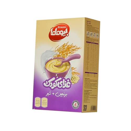 غذای کودک برنجین با شیر بیوماما - 200 گرم