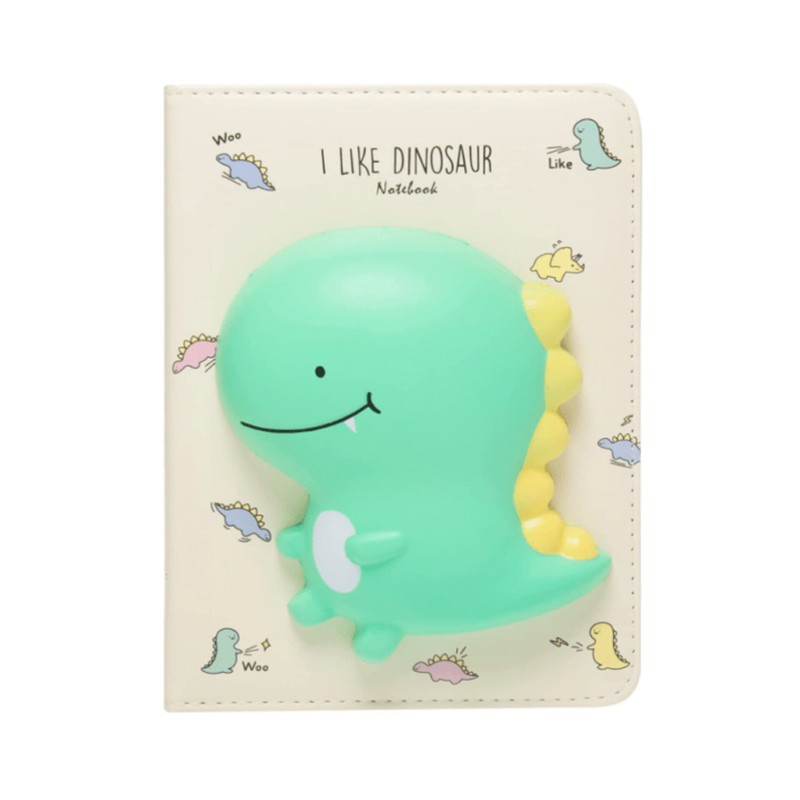 دفترچه یادداشت مدل اسکوییشی طرح دایناسور