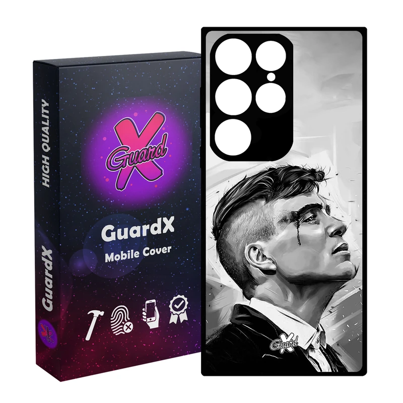 کاور گارد ایکس طرح Peaky Blinders مدل Glass10132 مناسب برای گوشی موبایل سامسونگ Galaxy S24 Ultra