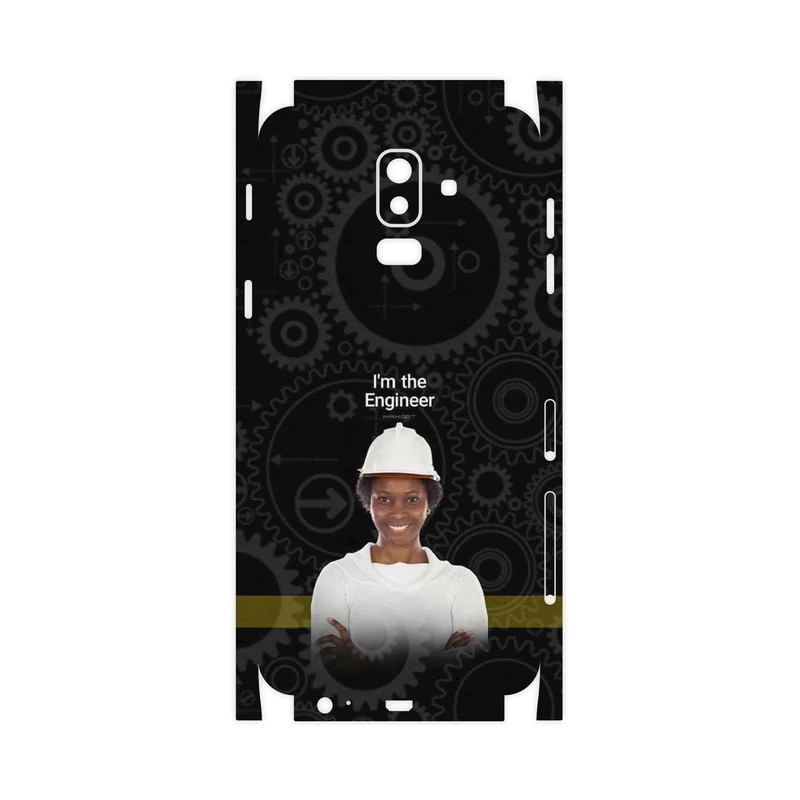 برچسب پوششی ماهوت مدل Engineer-FullSkin مناسب برای گوشی موبایل سامسونگ Galaxy J8