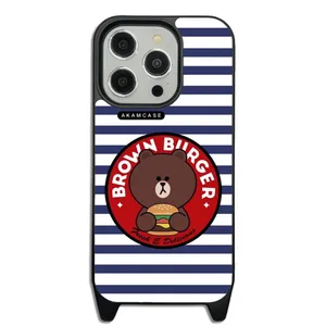 AKAM AMCWLA14PRO-BROWN13 Cover For Apple iPhone 14 Pro