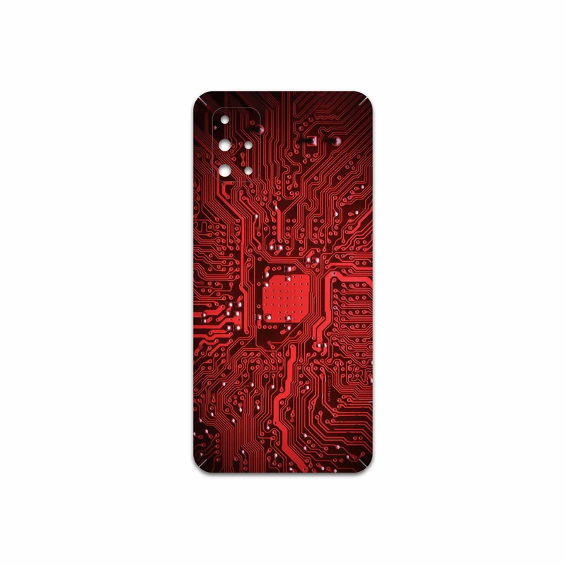 برچسب پوششی ماهوت مدل Red-Printed-Circuit-Board مناسب برای گوشی موبایل سامسونگ Galaxy M31S