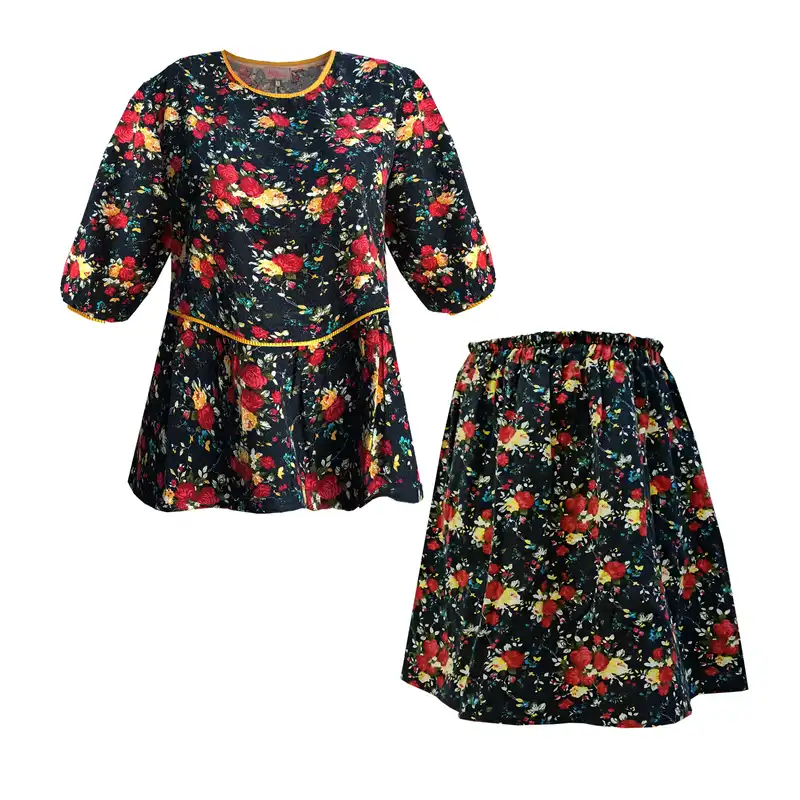 ست بلوز و دامن زنانه مدل کیمیا