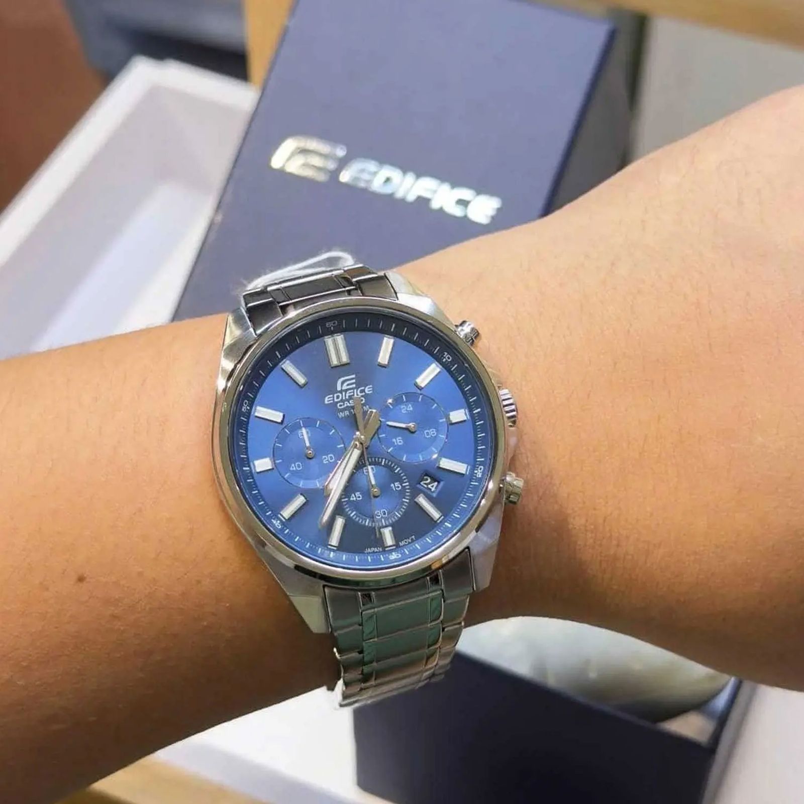 ساعت مچی عقربهای مردانه کاسیو مدل EFV-650D-2AVUDF - - 4