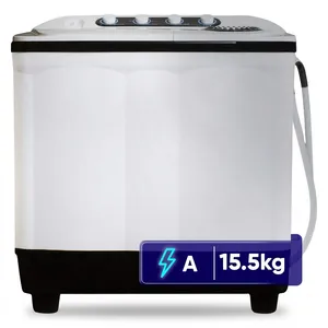 ماشین لباسشویی دو قلو 15.5 کیلوگرم نیمه‌اتوماتیک پاکشوما مدل PTF 1504 AJ
