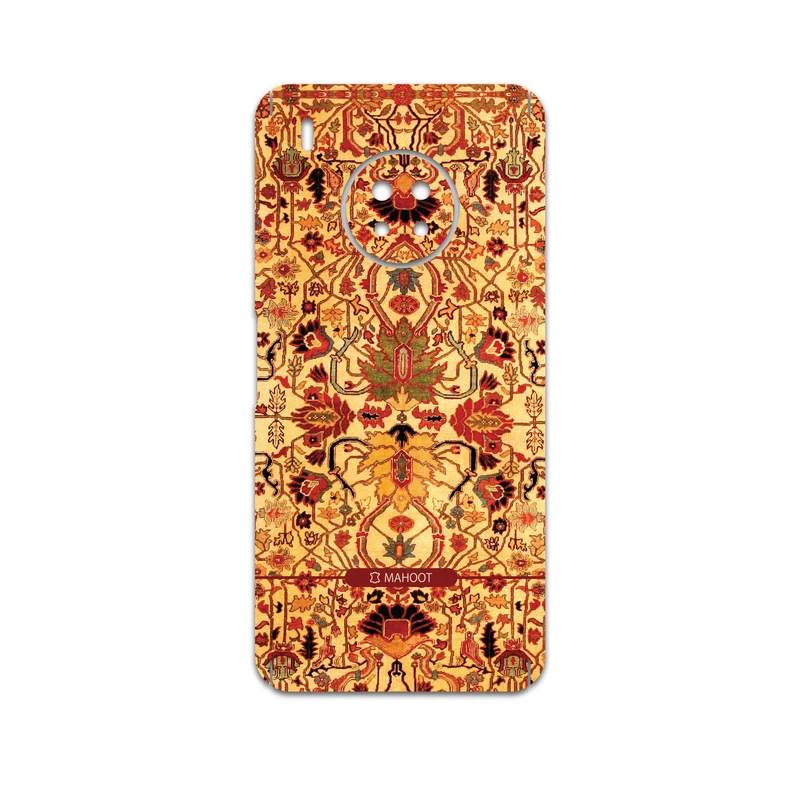 برچسب پوششی ماهوت مدل Persian-Carpet-Yellow مناسب برای گوشی موبایل هوآوی Y9a