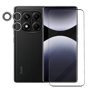 Akuara BKNGNGLS Screen Protector Suitable For Xiaomi Note 14 Pro 5G with Lens Protector