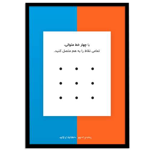 تابلو بکلیت طرح انگیزشی بازی چهار خط مدل B-12111