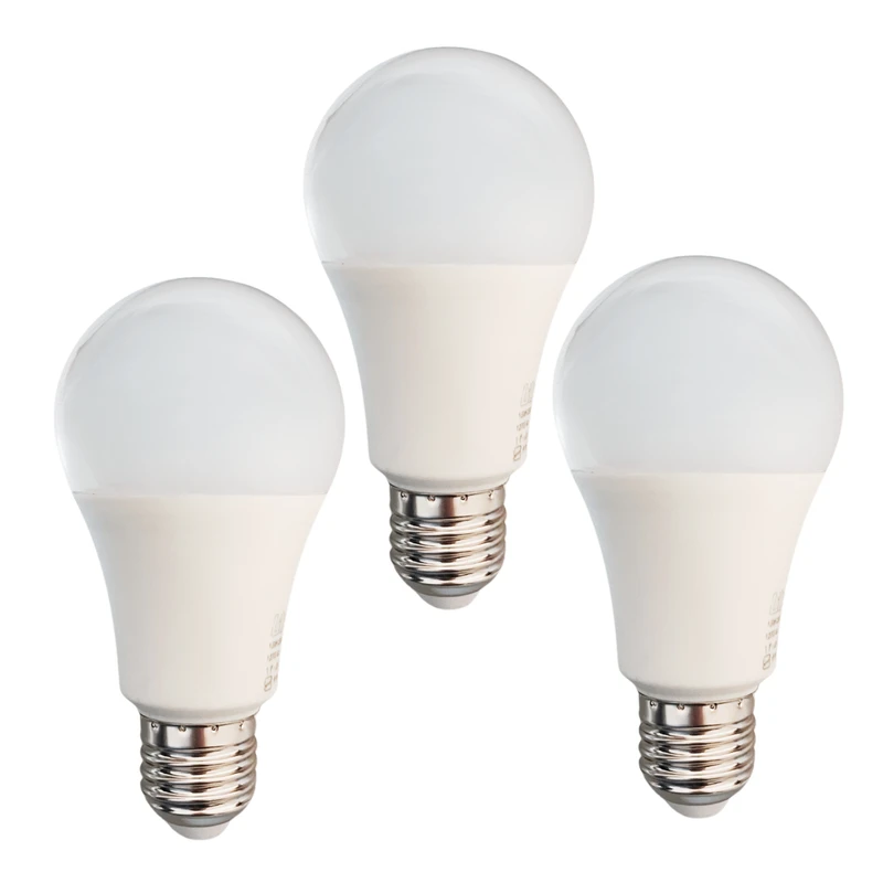 لامپ ال ای دی 12 وات دانا مدل حبابی پایه E27 بسته 3 عددی
