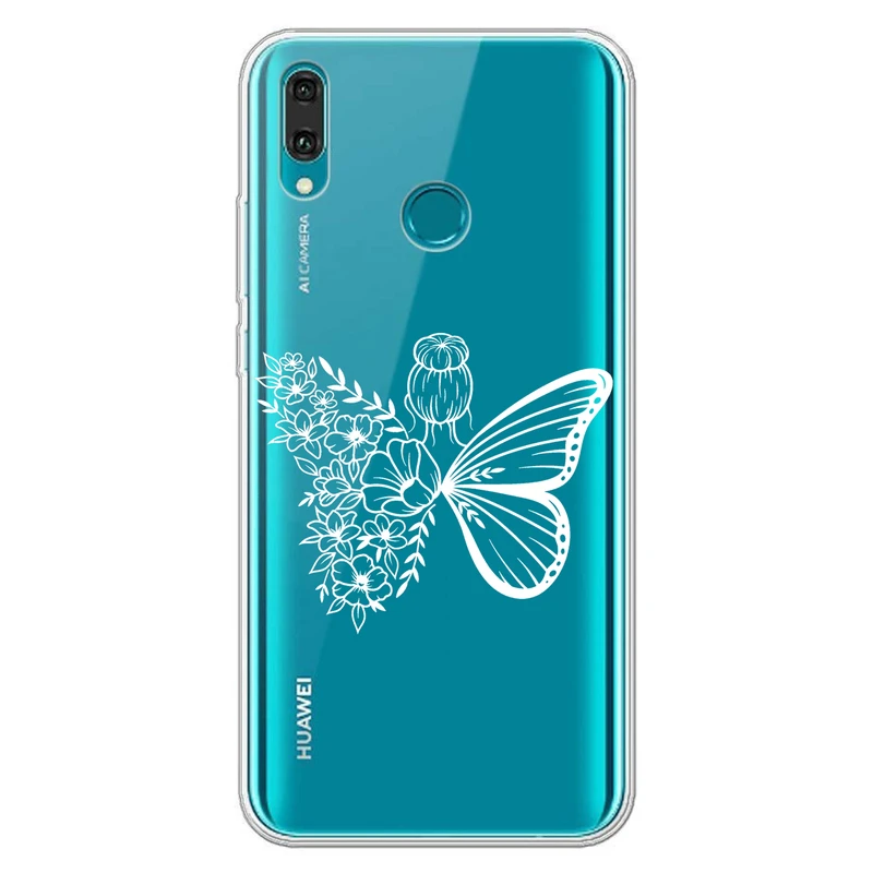 کاور مگافون طرح دختر پروانه ای مدل C53-W مناسب برای گوشی موبایل هوآوی Y9 2019