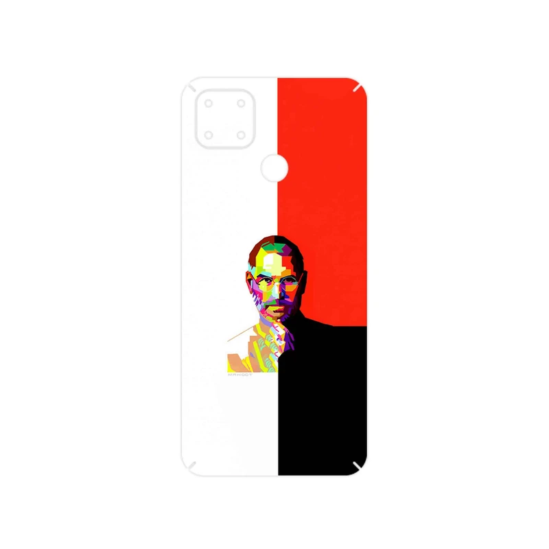 برچسب پوششی ماهوت مدل 1 Collage of Steve Jobs مناسب برای گوشی موبایل ریلمی C25s