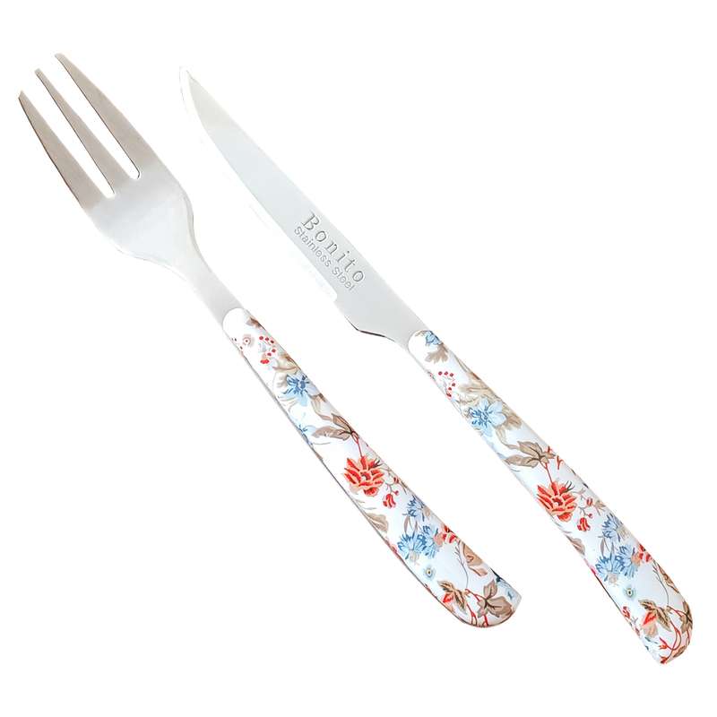 ست کارد و چنگال میوه خوری 12 پارچه بونیتو مدل نیوسیکاس