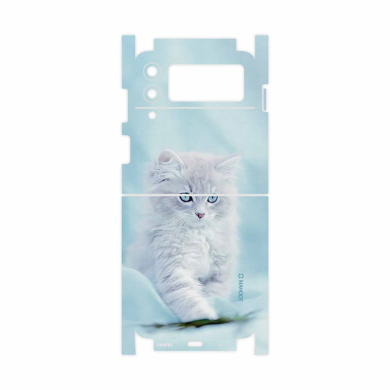 برچسب پوششی ماهوت مدل Cat-1-FullSkin مناسب برای گوشی موبایل سامسونگ Galaxy Z Flip3 5G