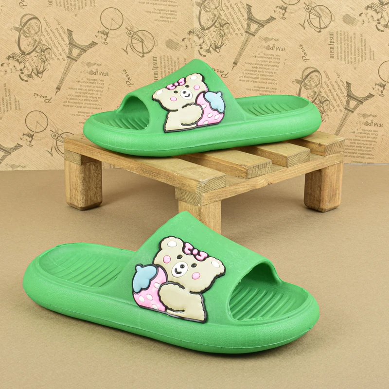 عکس شماره 3 : دمپایی دخترانه زیتون مدل تارانتو کد grn.3571