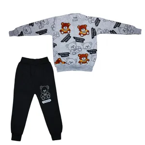 ست سویشرت و شلوار پسرانه مدل 2024 کد 103