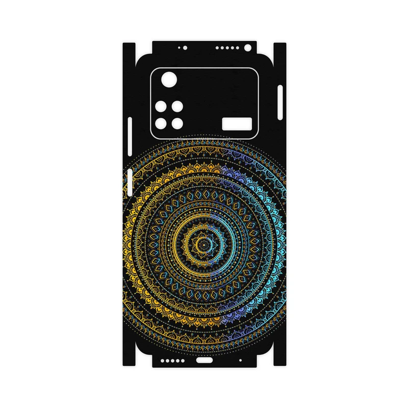 برچسب پوششی ماهوت مدل Mandala Design 2-FullSkin مناسب برای گوشی موبایل شیائومی Poco M4 Pro 4G