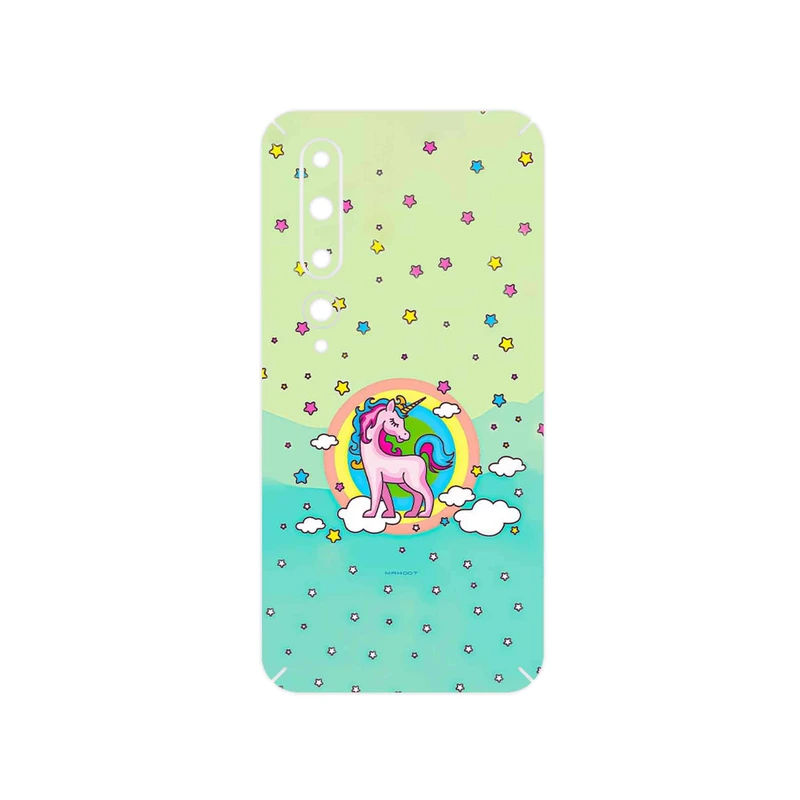 برچسب پوششی ماهوت مدل Rainbow unicorn adventure مناسب برای گوشی موبایل شیائومی Mi 10 5G