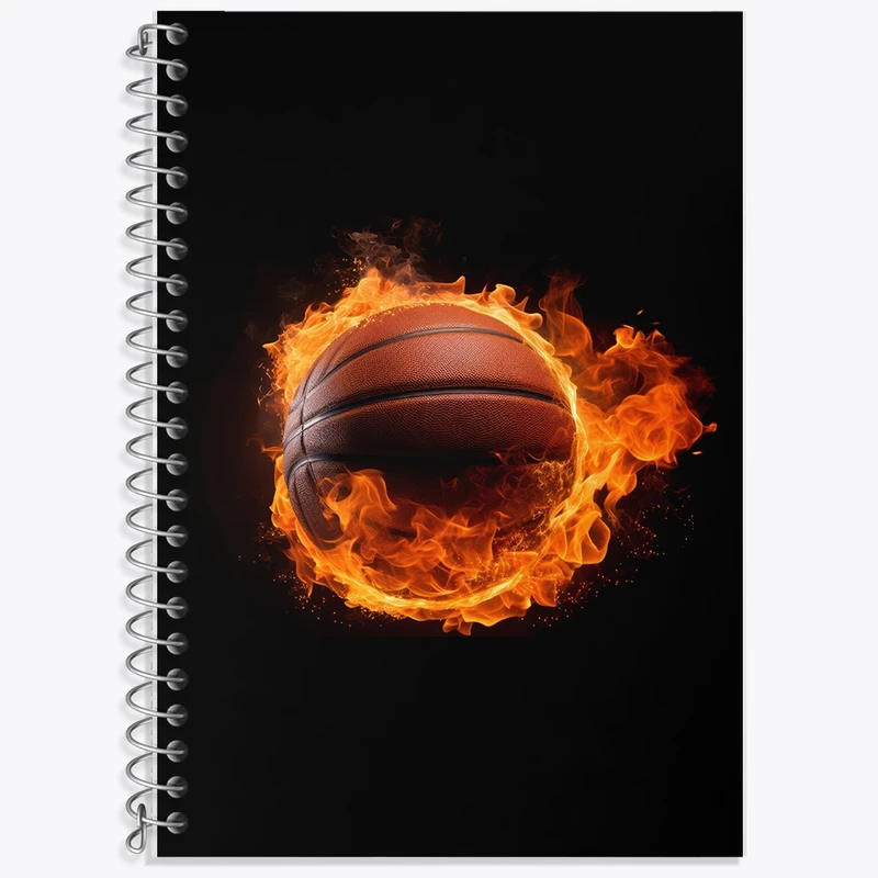 دفتر لغت 50 برگ خندالو طرح بسکتبال کد F2716