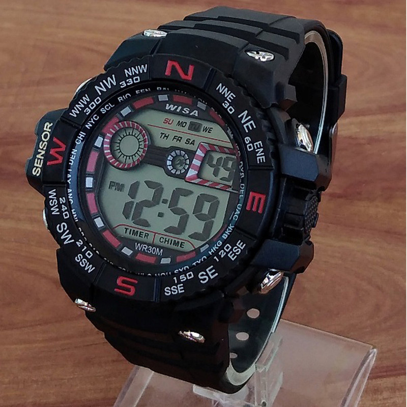 ساعت مچی دیجیتال پسرانه ویسا کد 650 ساعت مچی دیجیتال پسرانه ویسا کد 650