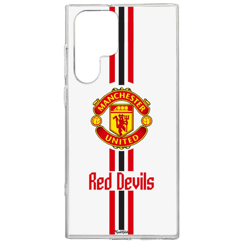 کاور طرح Manchester United مناسب برای گوشی موبایل سامسونگ Galaxy S22 Ultra