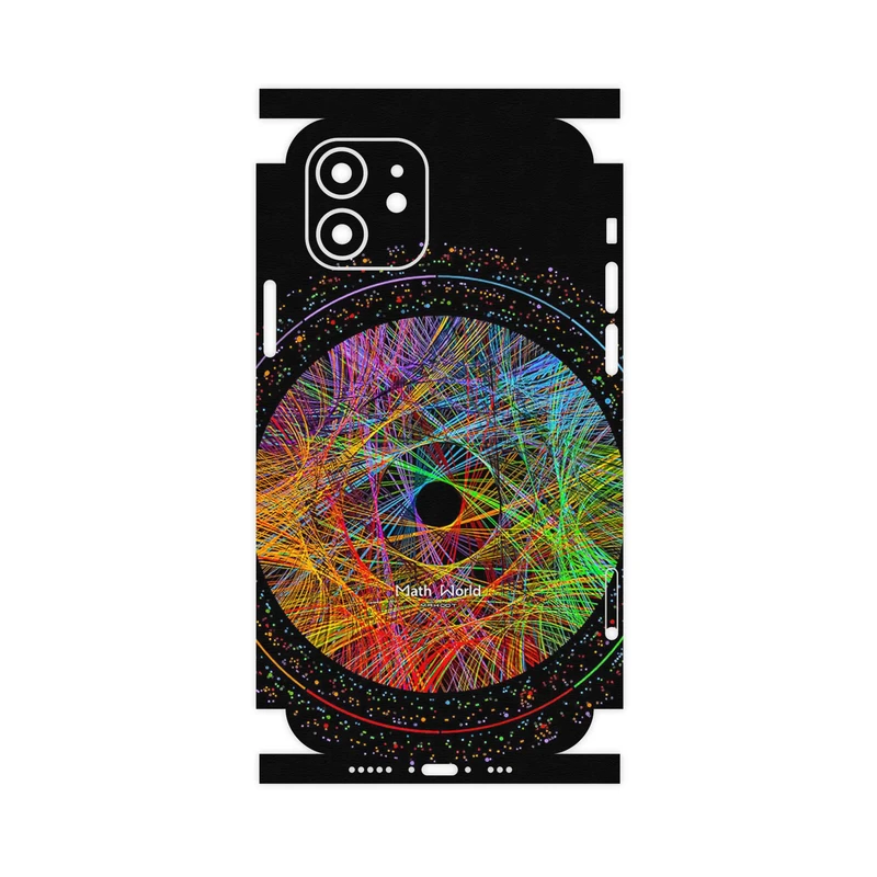 برچسب پوششی ماهوت مدل Mathematical Geometric Shape 2-FullSkin مناسب برای گوشی موبایل اپل iPhone 12