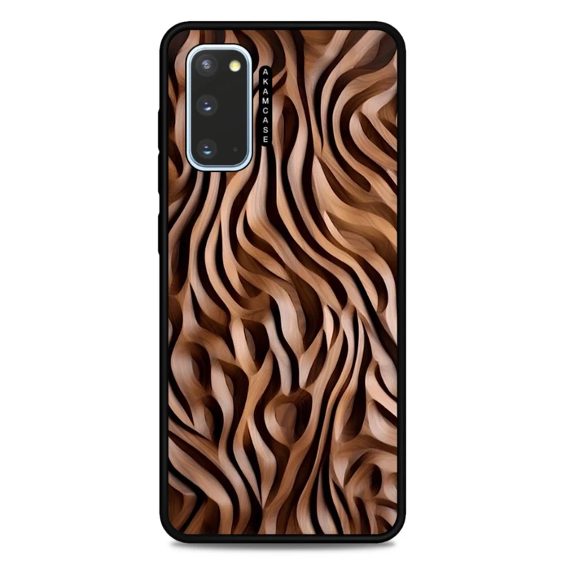 کاور آکام مدل AMC-WSGS20-WOOD-7 مناسب برای گوشی موبایل سامسونگ Galaxy S20