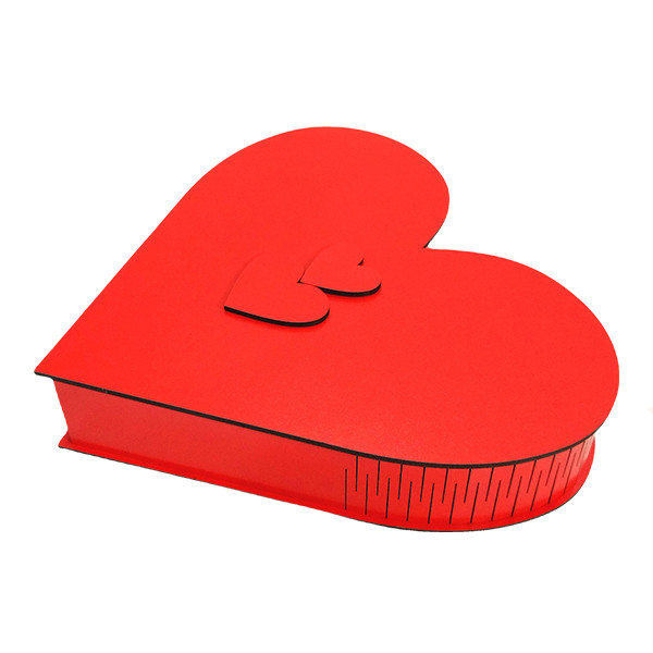 شکلات خوری مدل قلب چوبی