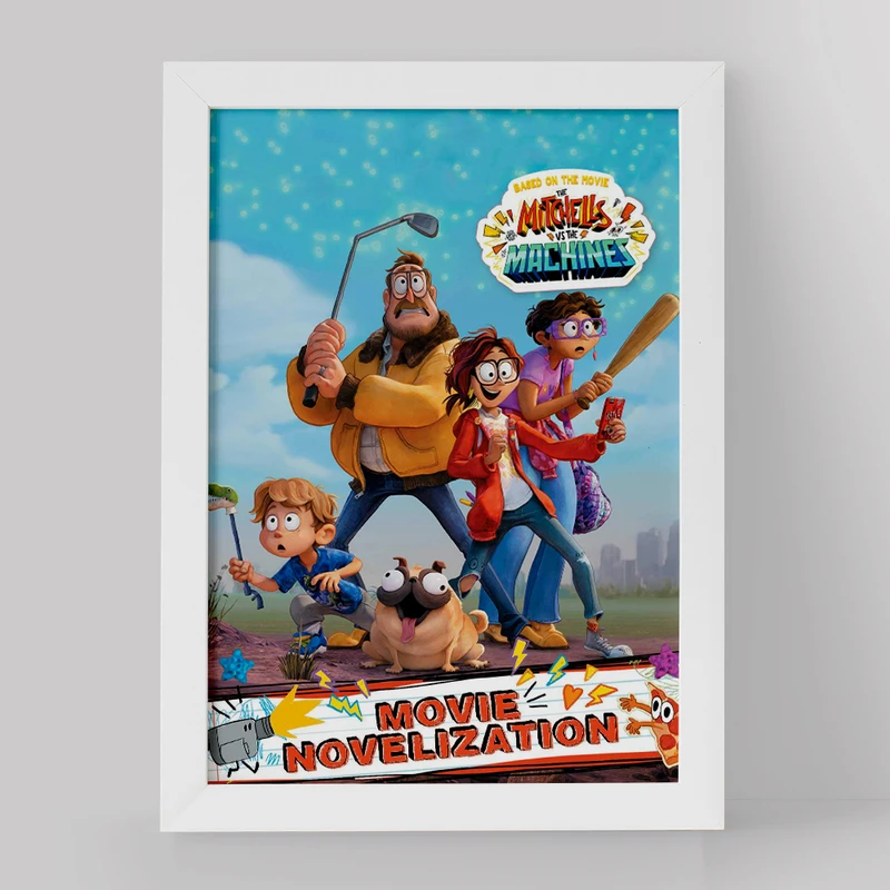 تابلو خندالو مدل میچل ها علیه ماشین ها کد 1385