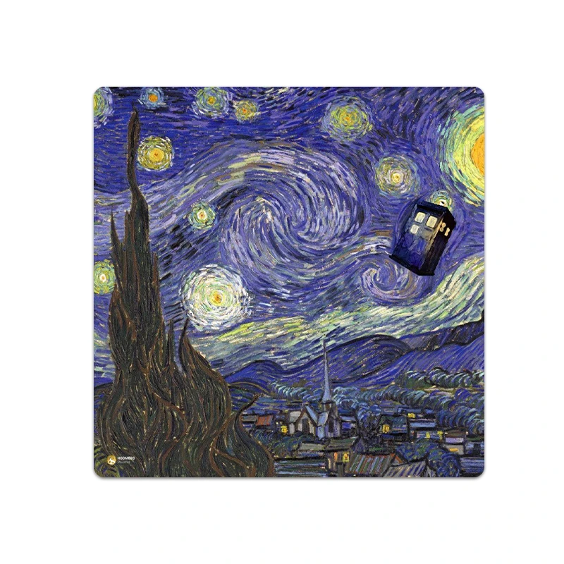 ماوس پد هومرو مدل NX093 طرح سریال Doctor Who سایز 40x40 سانتی متر