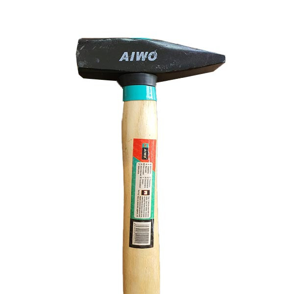 چکش آیوا مدل دسته چوبی وزن 500 گرم