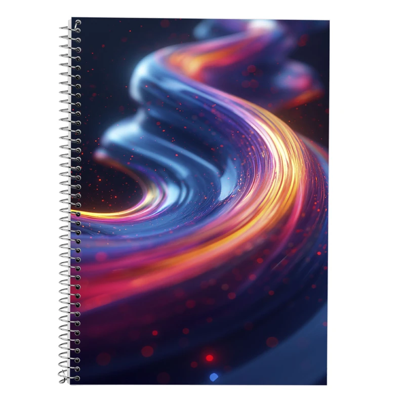 دفتر زبان 50 برگ مدوپد مدل سه خط طرح فانتزی کد DF14415