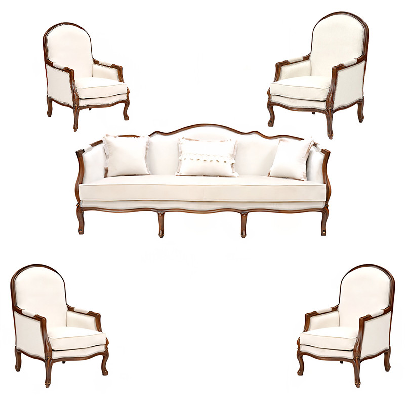 مبل کلاسیک 7 نفره مدل کویین