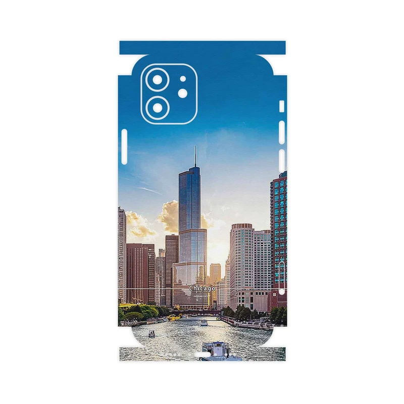 برچسب پوششی ماهوت مدل City of Chicago-FullSkin مناسب برای گوشی موبایل اپل iPhone 12