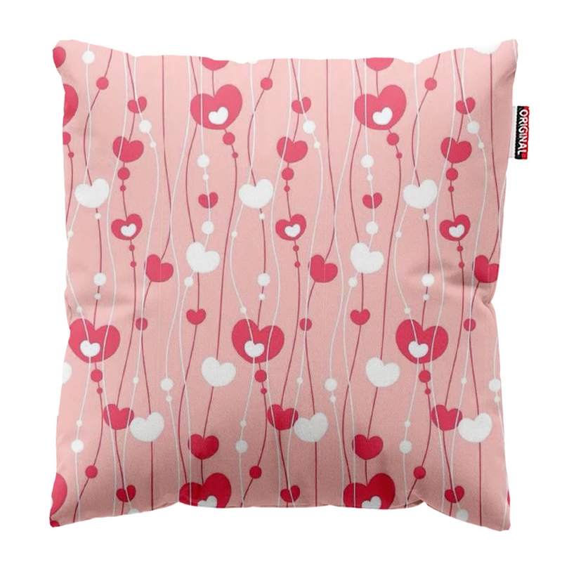  کوسن پاد آفرین طرح قلب سایز 30*30 سانتی متر کد 946