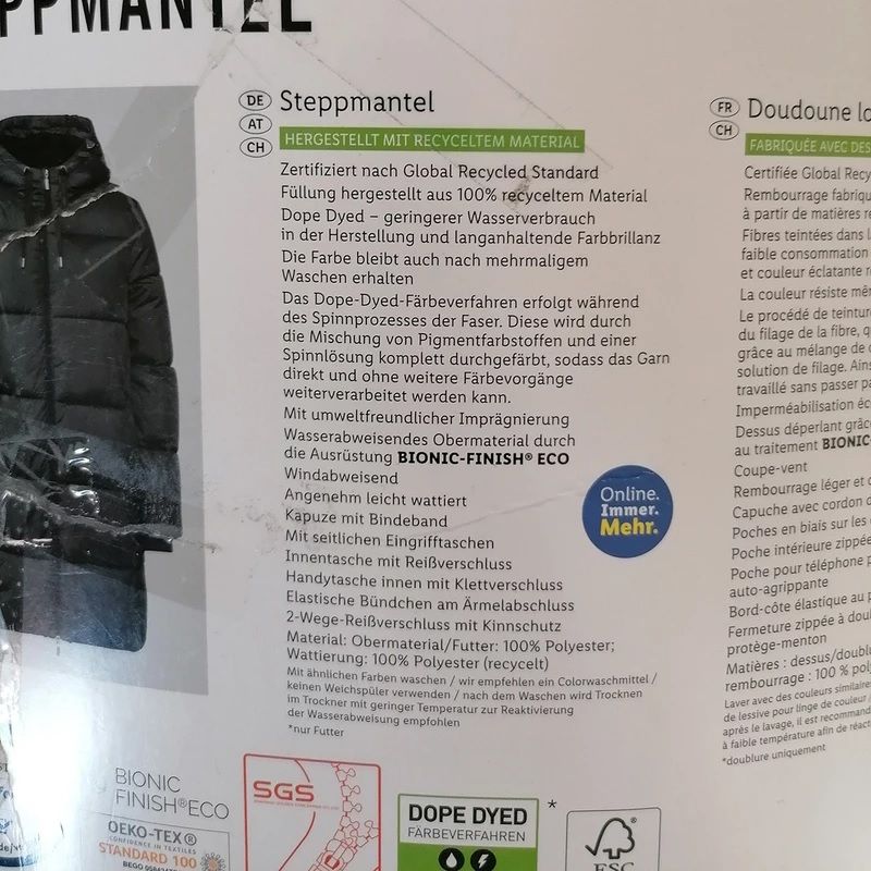 کاپشن زنانه اسمارا مدل 16296516 - - 8