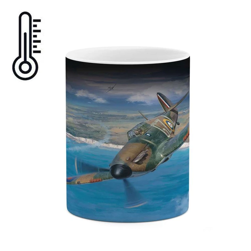 ماگ حرارتی کاکتی مدل هواپیمای جنگنده کد mgh10676