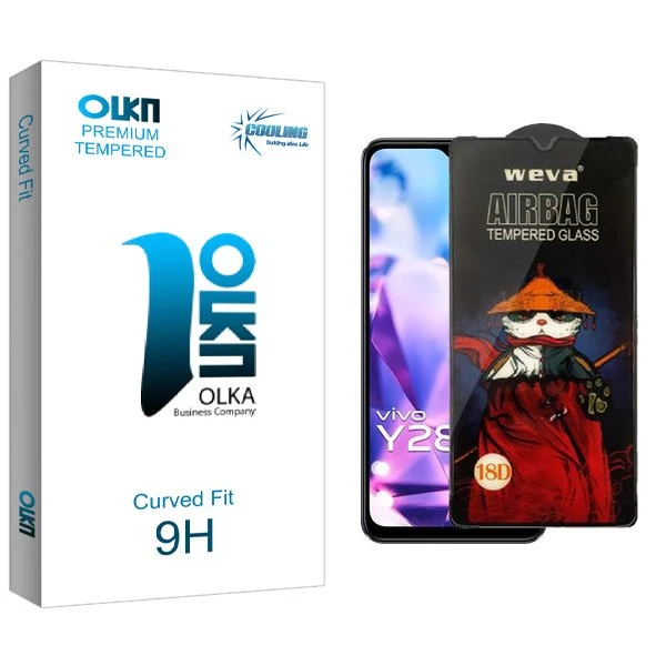 محافظ صفحه نمایش کولینگ مدل Olka Airbag مناسب برای گوشی موبایل ویوو Y28