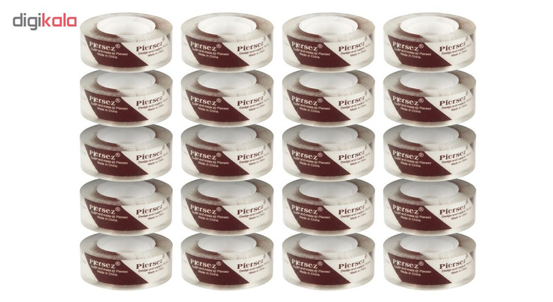 چسب نواری پییرسز کد PZW0115 عرض 18 میلی متر بسته 20 عددی
