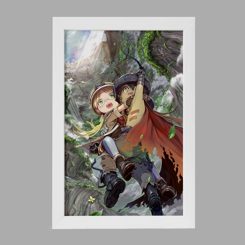 تابلو خندالو مدل ریگ و ریکو انیمه ساخته شده در پرتگاه Made in Abyss  کد 22086