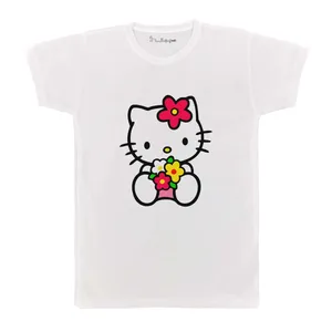تی شرت بچگانه پرمانه طرح Kitty کد pmt.2359