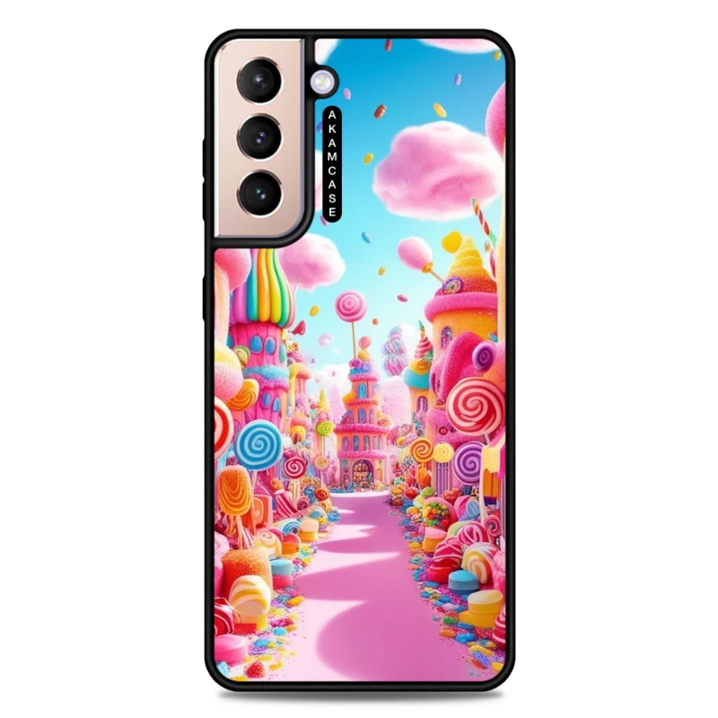 کاور آکام مدل AMC-WSGS21P-CANDY-17 مناسب برای گوشی موبایل سامسونگ Galaxy S21 Plus