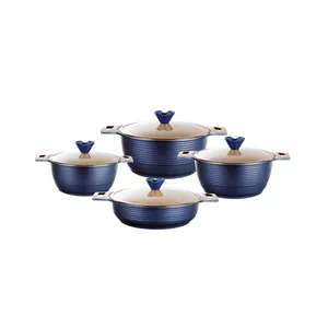 سرویس قابلمه و تابه گرانیتی 8 پارچه کاندید مدل اوربیت