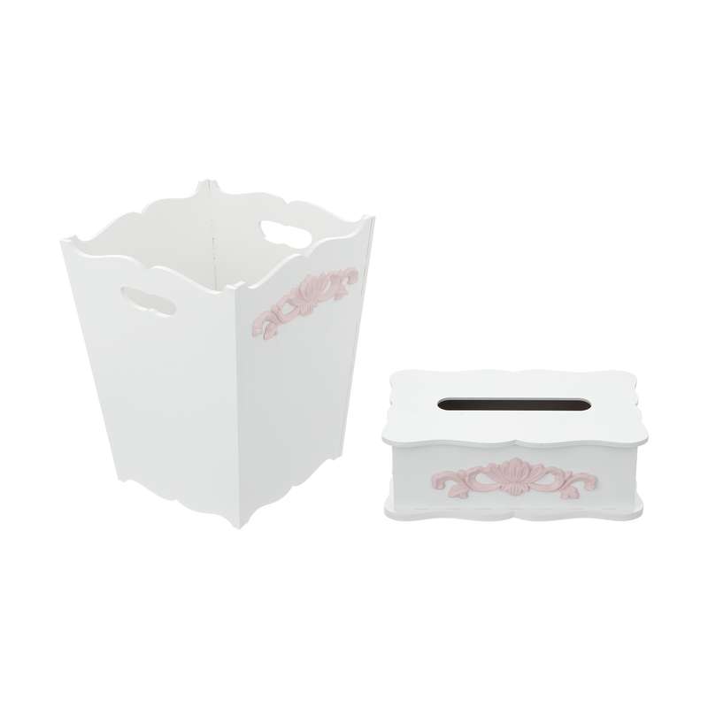 ست سطل و جای دستمال کاغذی مدل 151